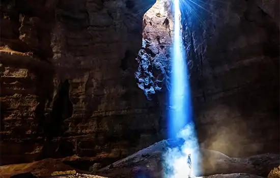 Majlis al Jinn is one of Oman's mysterious attractions.