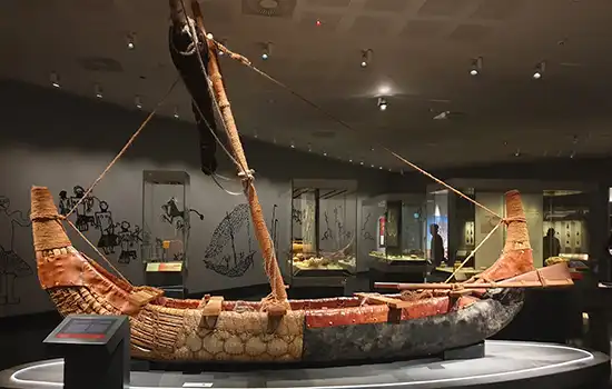 The interior National Museum of Oman